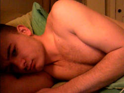 tightbuttholeprivilege:  Sleepy in bed series by