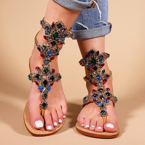Thong sandals for a Goddess.