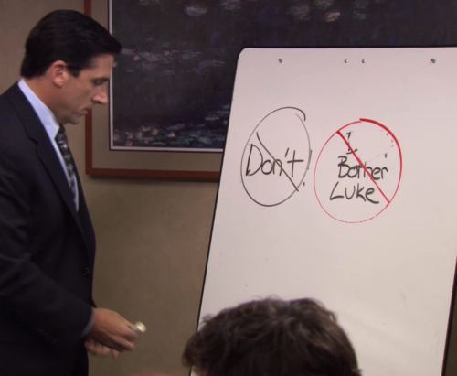 Porn photo illrunbarefootpastyou:  The Office and whiteboards