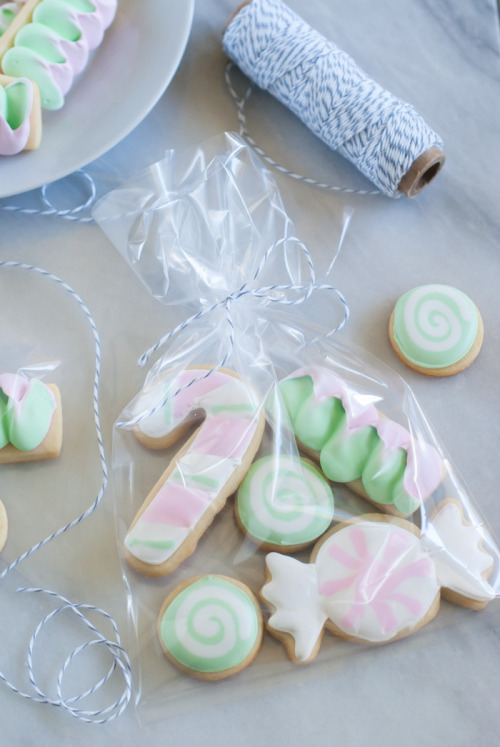 foodffs:  Butter Mint Cut-Out Candy Cookies Really nice recipes. Every hour. Show me what you cooked! 