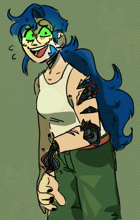 What if she was…. robot?????