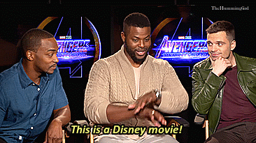 Winston Duke, reminding interviewers that Avengers: Infinity War is a Disney movie, is too precious 