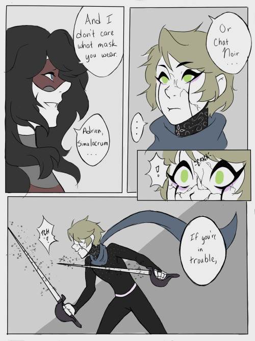 naptillmorning:A short little comic based on the idea of Adrien being akumatized! Sometimes you just