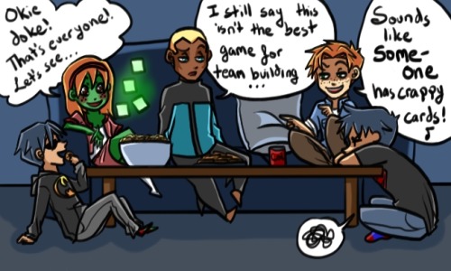dapandabanda:In which Wally is insensitive and M’gann is not.For sorceressassassin who requested a Y