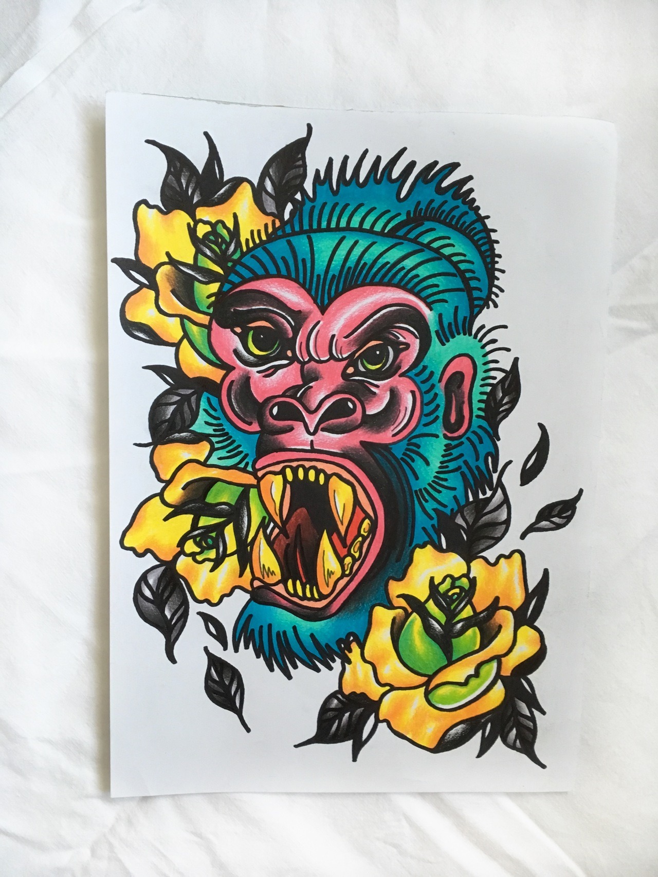 190 Magnificent Gorilla Tattoo Designs With Meanings 2023   TattoosBoyGirl