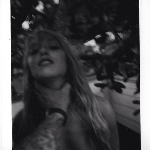 almost done flashing back Friday @amandanrogers &amp; Polaroids for that fetish art show #fbf #f