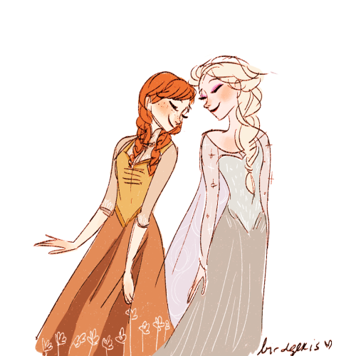 birdgekis:belated bday sister arts for rebbe &lt;3 hope you like. i just really like sisters too….. 