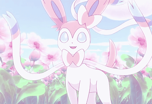      Type your favorite Pokemon in the Gif feature and post the first result!   