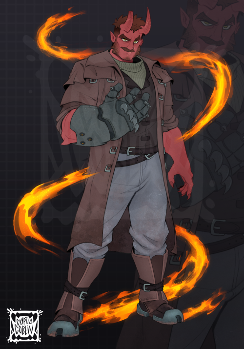 Making Some DND Character Designs Since The New Rules Are Coming Out Soon.