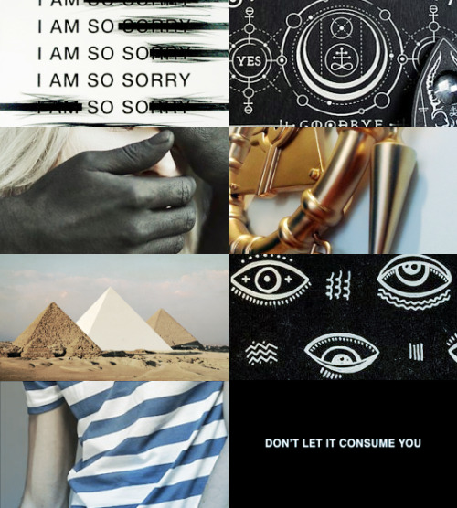 barren-land:  ↳  Ryou and Yami Bakura Aesthetic