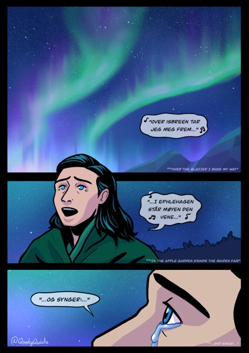 quiche-draws:  Missing You (A 7-page comic!!)I finally did it. My first fully-colored comic (I was d