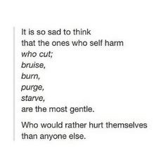 self harm tumblr quotes