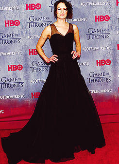 laadystoneheart:  Game of Thrones season four premiere in New York City 