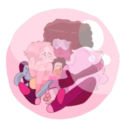 Fem-Usa:  Mama Garnet With Everyone In Her Lap From Jailbreak! From The Live Stream.