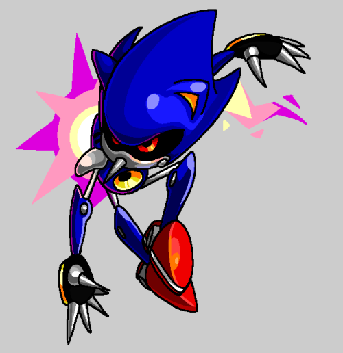 DeZZZ 🏳️‍⚧️ on X: Metal Sonic appreciation club 🤺 #SONIC