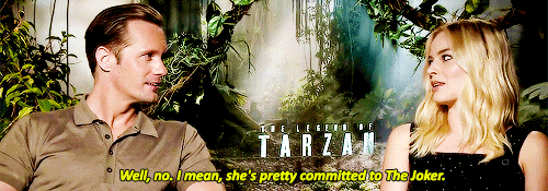 robbiequinns: Would Harley like John, Tarzan?