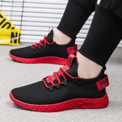 Casual Shoes Sneakers Mens Breathable | Air Mesh Lace Up Tenis