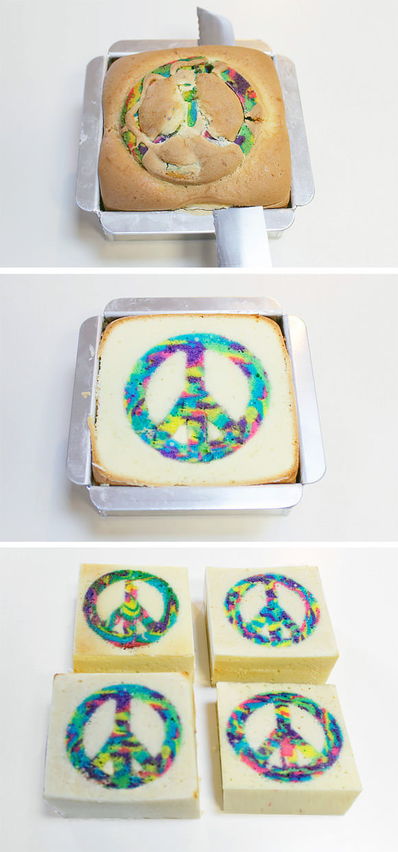 brownfinches:  DIY Peace Cake - Handmade Charlotte 