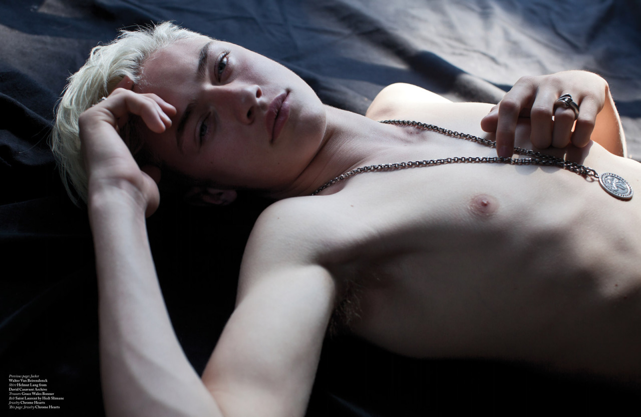 sean-clancy:  Lucky Blue Smith by Paul Jasmin 
