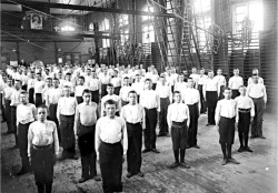 vintage-sweden:  Gym class, Sweden.