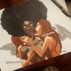 lastlips:  dopest-ethiopian:  Art done by