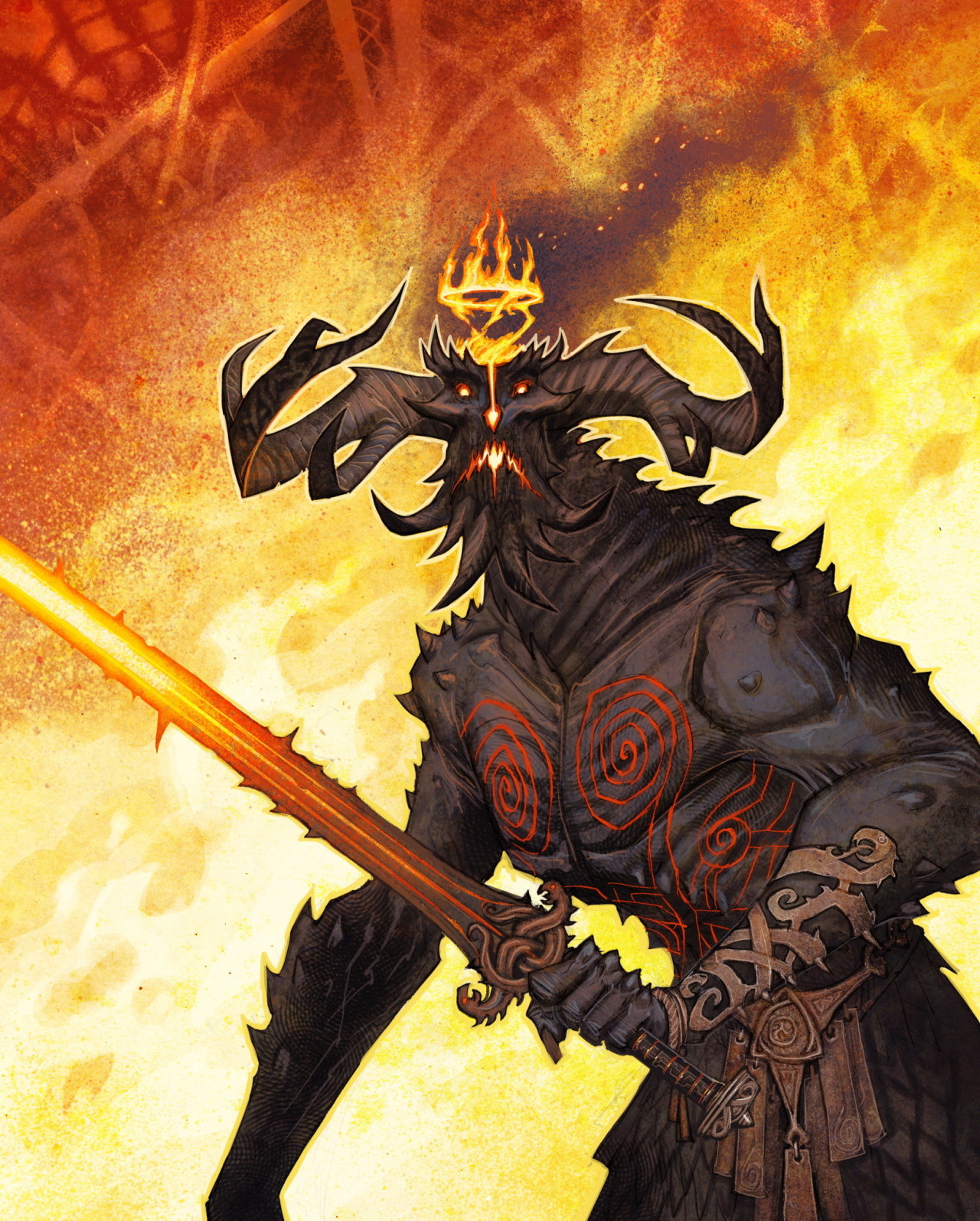 istorik45:    Illustrations from book “Norse Gods” by Johan Egerkrans   