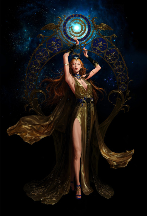 Astrologer jihye yoohttps://www.artstation.com/artwork/ELQryv 