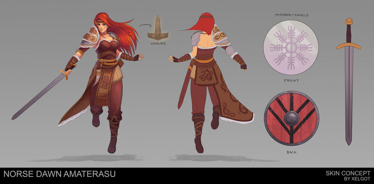 IDHAU on X: Concept art and alternative versions of skins   / X