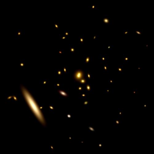 Small cluster of galaxies in our Local Group