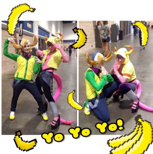 Yo yo yo!! So happy we got to wear Tetsuya and Asmodai finally!