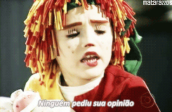 Quando alguém se mete na minha conversa: 