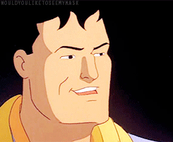 wouldyouliketoseemymask:  bruce you dick 