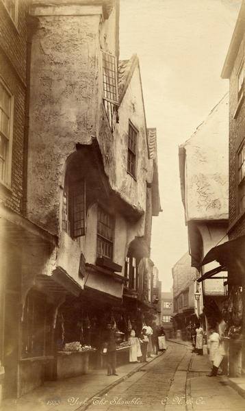 historicaltimes:  The Shambles,York. 1880. Read More 