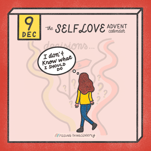 30. the Self Love Advent Calendar” 9/24 Decisions…
