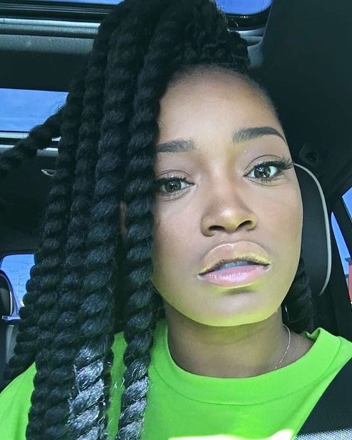 thickassbeautifulwomen:  Keke Palmer 🍫👍🏾🙌🏾😍😘😏 