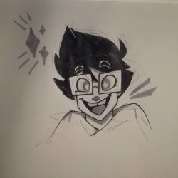 MAGIC IS FUCKING REAL  Cant wait for it tbh #homestuck #johnegbert #pesterquest  #sketch #fanart  https://www.instagram.com/p/B1uUg2mIbOi/?igshid=cz7u4tveyex9