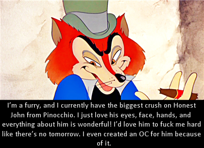 dirtydisneyconfessions:  I’m a furry, and I currently have the biggest crush on