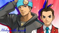 fuckyeah-hobopollo:  hobopollo-week: Hello! This is the first official announcement of Hobopollo week! Yay! I want to try to revive this ship for a bit. A full week of my favorite defense attorneys bonding. I thought long about this week and I’m finally