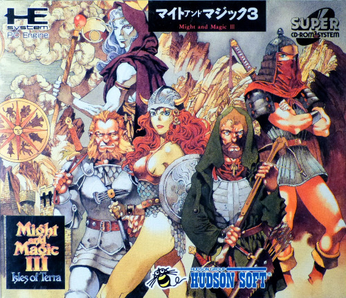 vgjunk: Might and Magic III: Isles of Terra, PC Engine CD. 