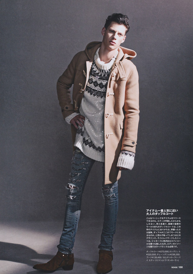 imfuckinchanel:  homme—models:  Nemanja Maksic for Sense by Junji Hata
