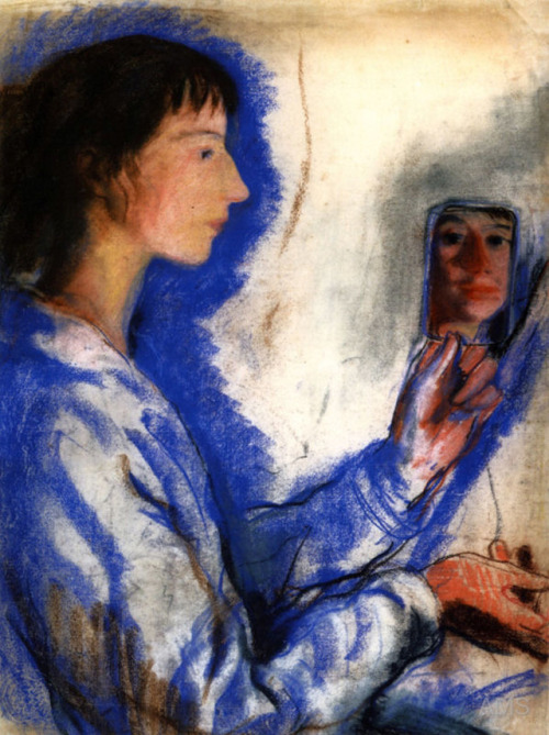 Porn zinaida-serebriakova:Self-portrait, 1910, photos