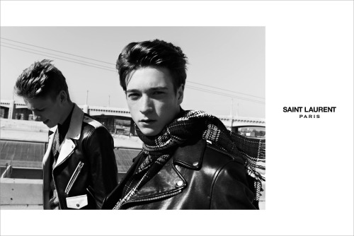 Saint Laurent. Ad campaign FW1415Creative Director: Hedi SlimanePhotos: Hedi SlimaneModels:&nbs