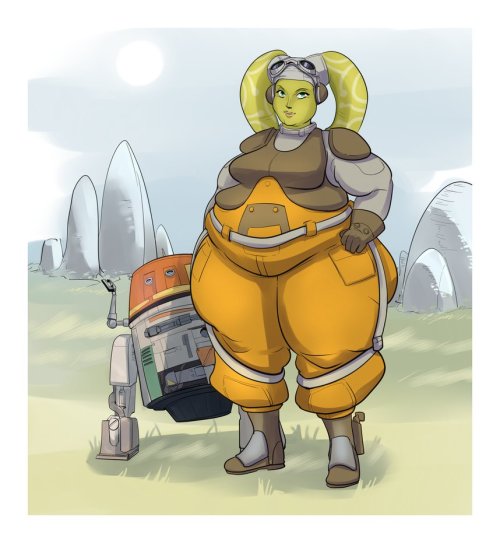 the-bedbendersinc: Hera Syndulla by BedBendersInc   I love Star Wars Rebels, and Hera is my favorite