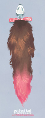 nerdybabykitty: Now if only I could make it as well as I can paint it… Inspired by http://kittensplaypen.storenvy.com/ - refs used from their pictures, too. Daddy’s probably gonna end up getting me a tail from them &lt;3 