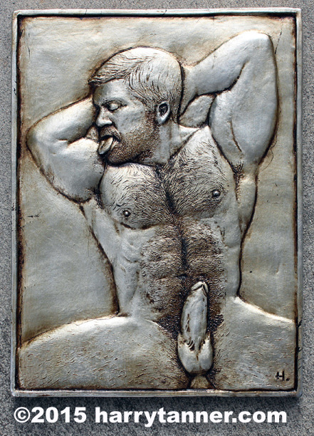 harrytanner:  “Lick #2″ in silver http://www.harrytanner.com/art-tiles/erotic-art/tile-gallery/lick-2-gildedimit-silver.html 