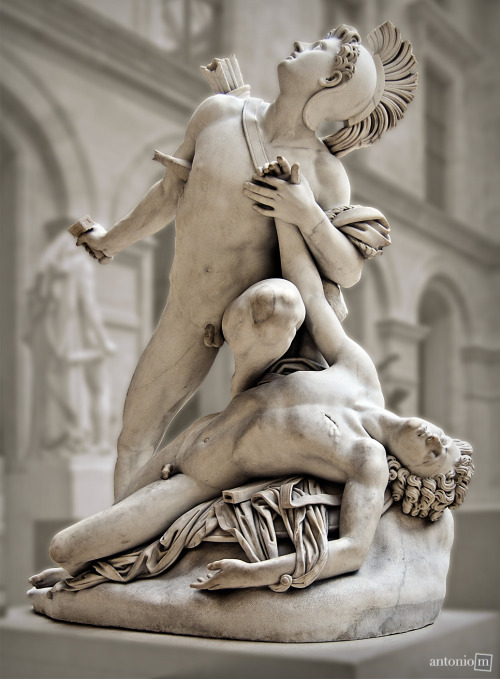 antonio-m:Nisus and EuryalusJean-Baptiste RomanMusée du Louvre, Paris