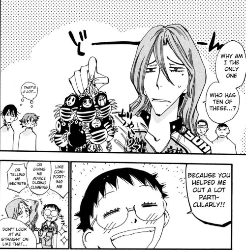 strawberririn:  Makishima-senpai will always be Onoda-kun’s fav~