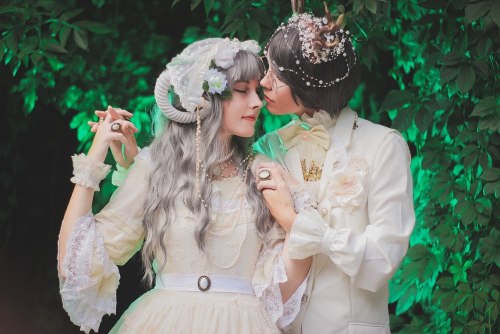 liru-chan:  ～ Agape ～ Eros～  Forest Princess and Prince.  (´ω`♡ ) Liru-chan an
