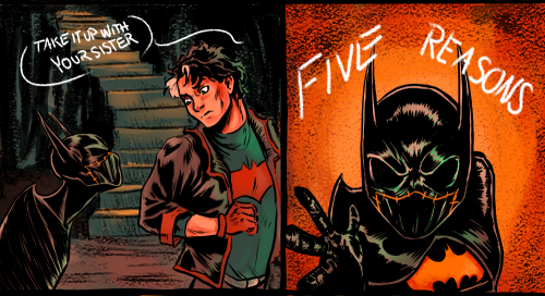 chief-of-restless-hearts:Finally Bruce can be the positive reinforcement. (og quote from A Char