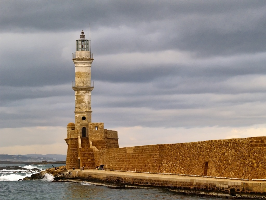 tselentis-arch:  Lighthouse in Chania, Crete, Greece Photo: Yiannis Tsichlis Affiliate